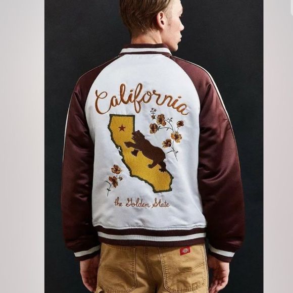 Urban Outfitters Other - Urban Outfitters Embroidered California Souvenir Jacket size M MSRP: $129